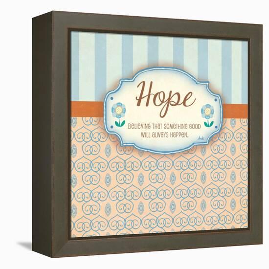 Hope-Andi Metz-Framed Stretched Canvas