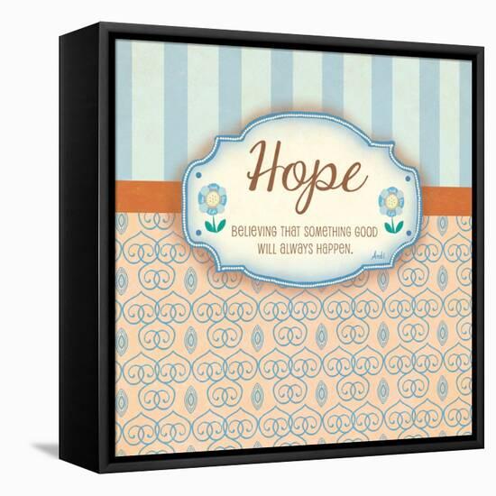 Hope-Andi Metz-Framed Stretched Canvas