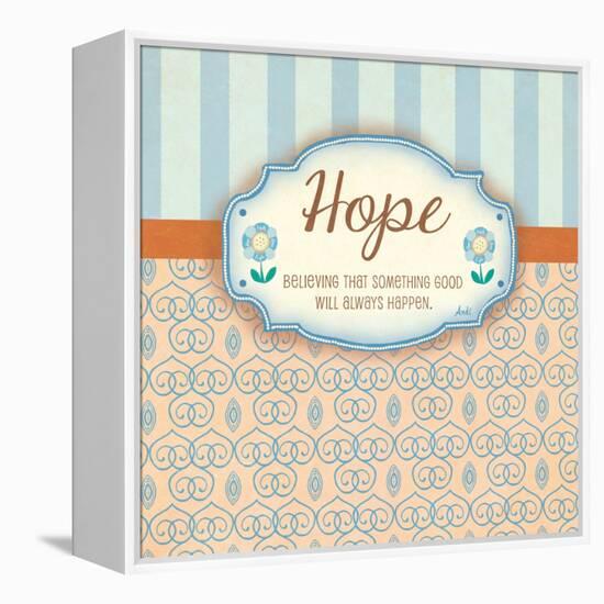 Hope-Andi Metz-Framed Stretched Canvas