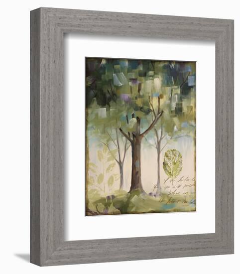 Hopes and Greens III-Lisa Audit-Framed Art Print