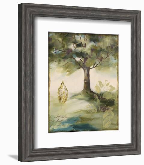 Hopes and Greens IV-Lisa Audit-Framed Art Print