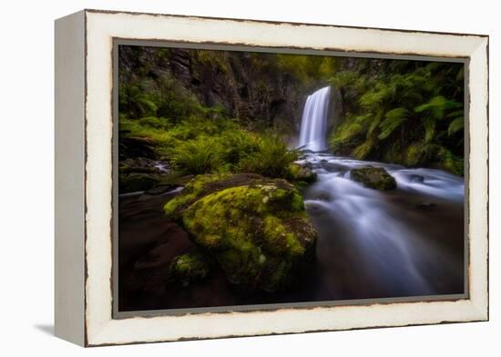 hopetoun-falls-1-Lincoln Harrison-Framed Stretched Canvas