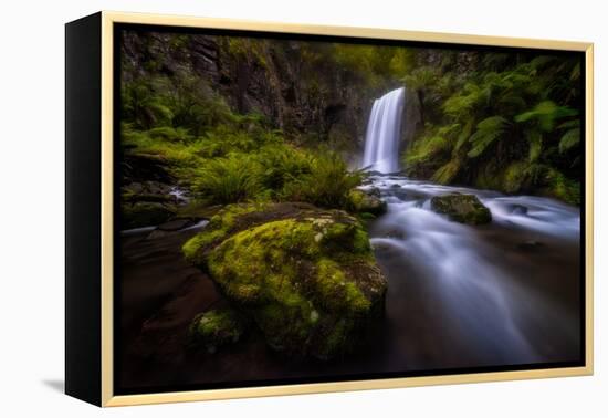 hopetoun-falls-1-Lincoln Harrison-Framed Stretched Canvas