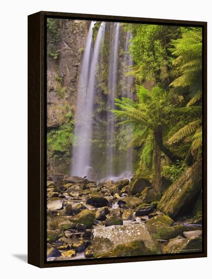 Hopetoun Falls, Great Otway National Park, Victoria, Australia, Pacific-Jochen Schlenker-Framed Premier Image Canvas