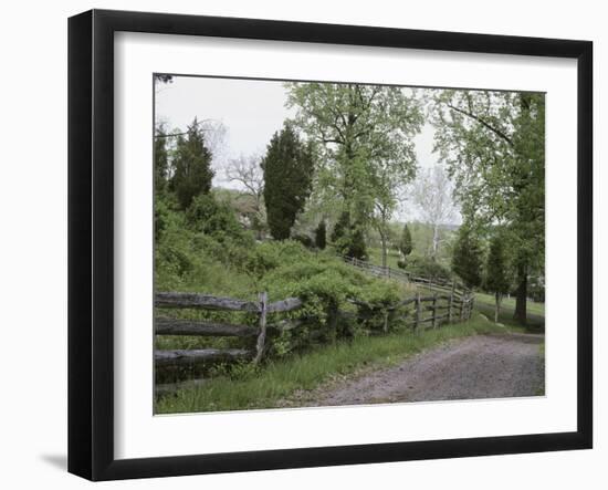 Hopewell Furnace National Historic Site, Pennsylvania, USA-null-Framed Photographic Print