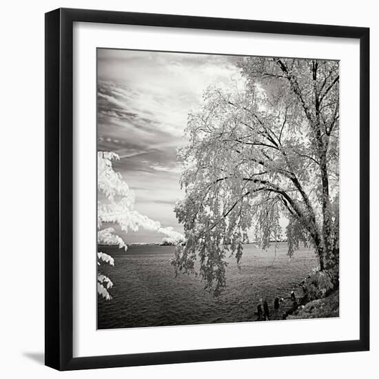 Hopewell Shores Square II-Alan Hausenflock-Framed Photographic Print