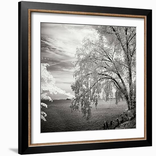 Hopewell Shores Square II-Alan Hausenflock-Framed Photographic Print