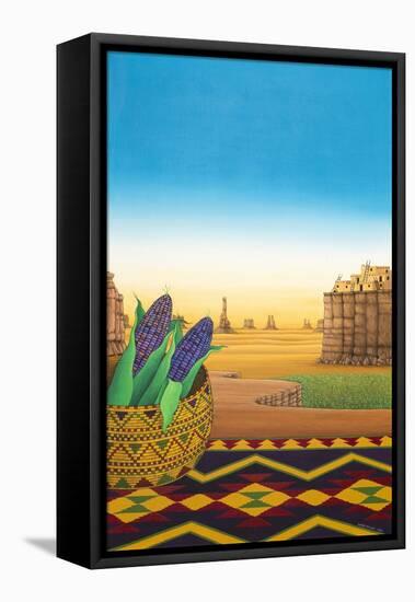 Hopi Blue Corn, 1998-Larry Smart-Framed Premier Image Canvas