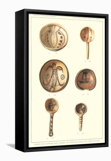 Hopi Dippers and Bowls-null-Framed Stretched Canvas