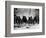 Hopi Grinding Grain, C1906-Edward S^ Curtis-Framed Photographic Print