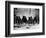 Hopi Grinding Grain, C1906-Edward S^ Curtis-Framed Photographic Print