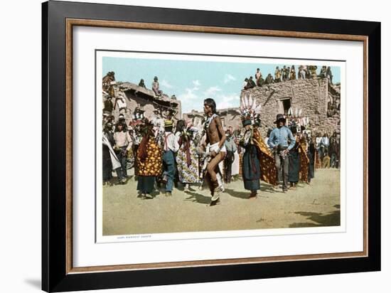 Hopi Harvest Dance-null-Framed Art Print