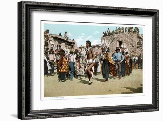 Hopi Harvest Dance-null-Framed Art Print