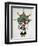 Hopi Kachinas: Small Figure, Kneeling, Wearing Large Headdress-null-Framed Giclee Print