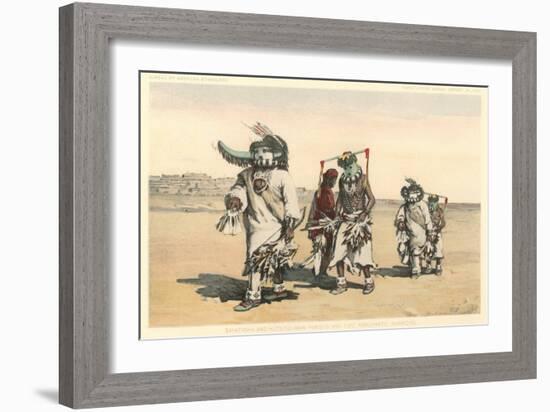 Hopi Katchinas-null-Framed Art Print