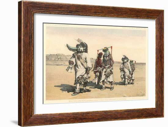 Hopi Katchinas-null-Framed Art Print