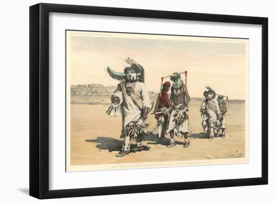 Hopi Katchinas-null-Framed Art Print