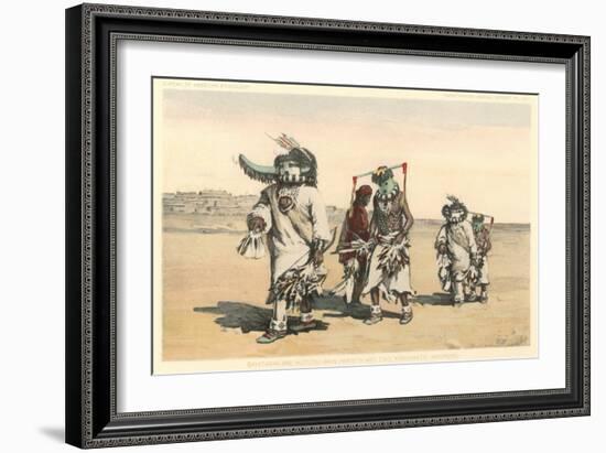 Hopi Katchinas-null-Framed Art Print