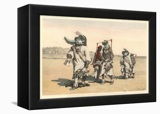 Hopi Katchinas-null-Framed Stretched Canvas