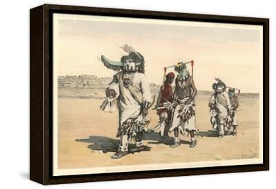 ホピカチーナ　作家アーチスト作品集 Hopi Katchinas Premium Giclee Print | Art.com