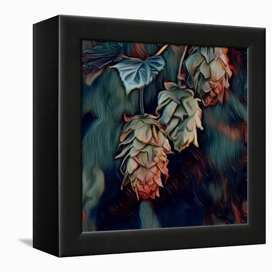 Hops, 2021, (digital)-Scott J. Davis-Framed Premier Image Canvas