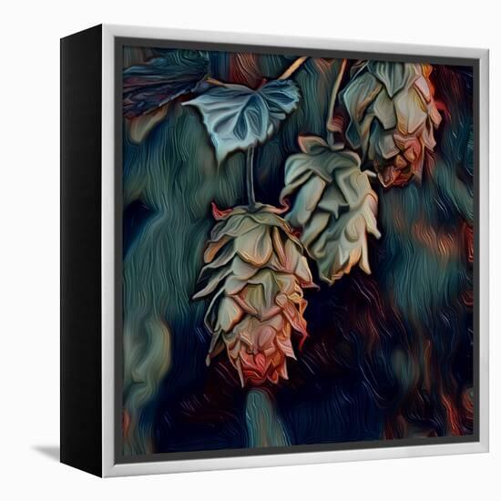 Hops, 2021, (digital)-Scott J. Davis-Framed Premier Image Canvas