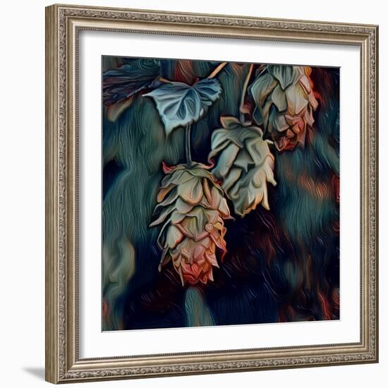 Hops, 2021, (digital)-Scott J. Davis-Framed Giclee Print