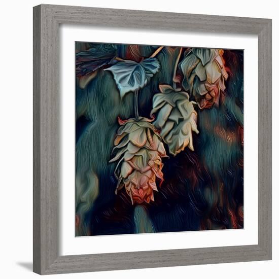 Hops, 2021, (digital)-Scott J. Davis-Framed Giclee Print