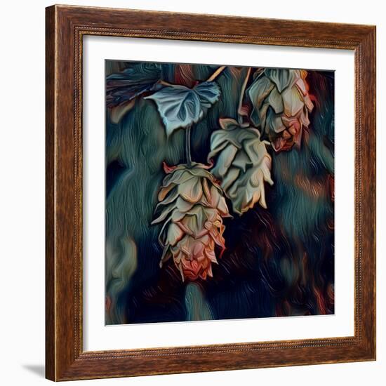 Hops, 2021, (digital)-Scott J. Davis-Framed Giclee Print