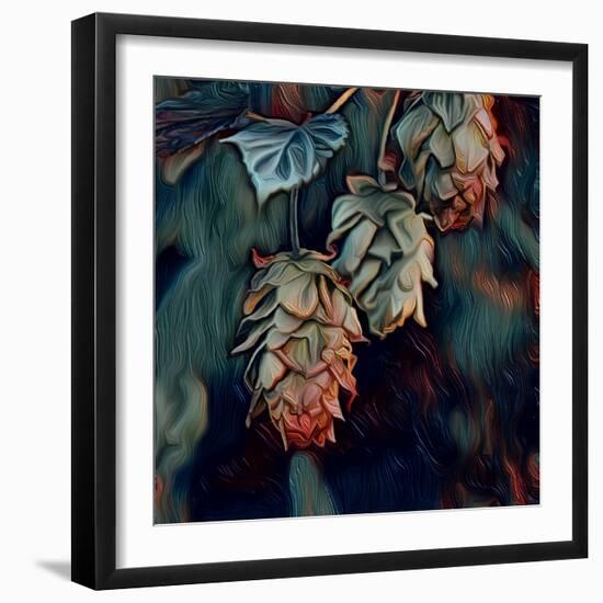 Hops, 2021, (digital)-Scott J. Davis-Framed Giclee Print