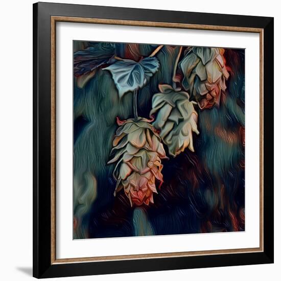 Hops, 2021, (digital)-Scott J. Davis-Framed Giclee Print