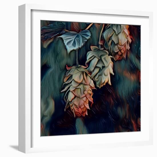 Hops, 2021, (digital)-Scott J. Davis-Framed Giclee Print