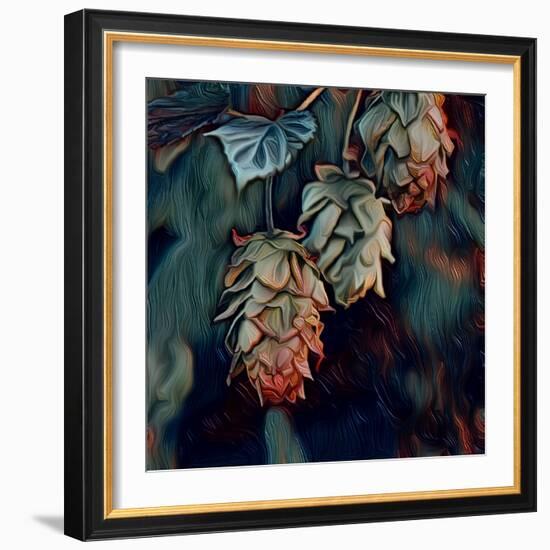 Hops, 2021, (digital)-Scott J. Davis-Framed Giclee Print