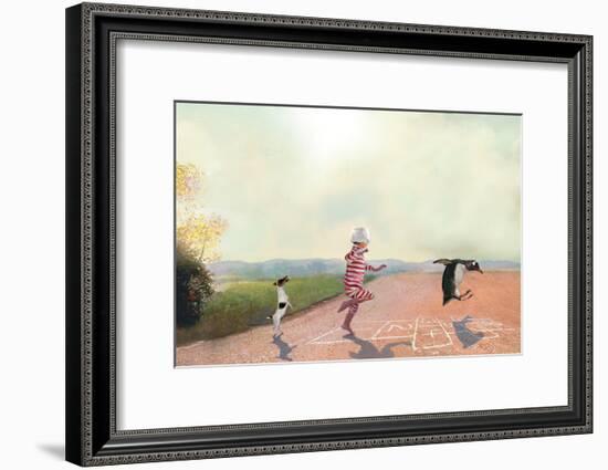 Hopscotch-Nancy Tillman-Framed Art Print