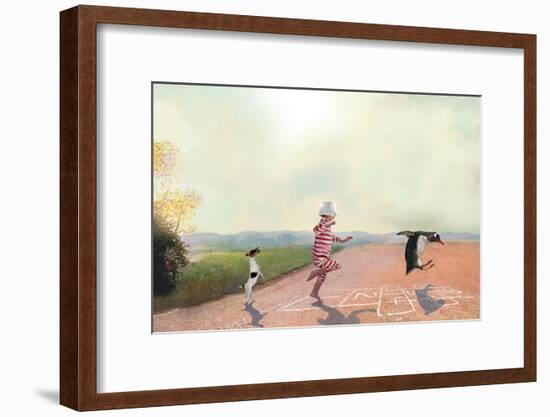 Hopscotch-Nancy Tillman-Framed Art Print