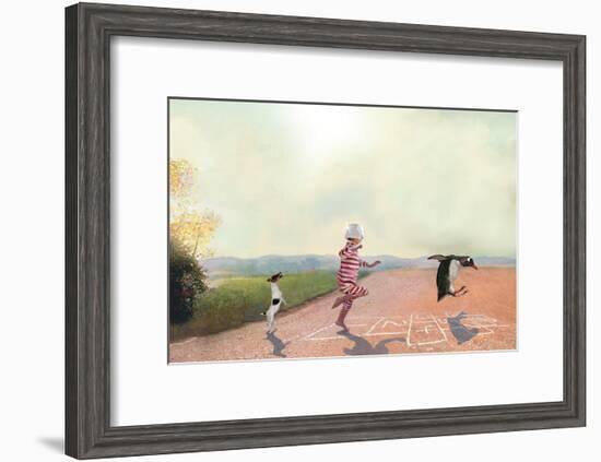 Hopscotch-Nancy Tillman-Framed Art Print