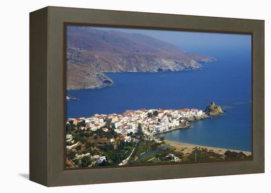Hora, Andros Island, Cyclades, Greek Islands, Greece, Europe-Tuul-Framed Premier Image Canvas