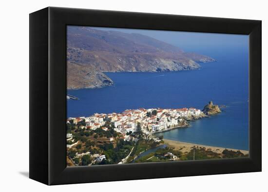 Hora, Andros Island, Cyclades, Greek Islands, Greece, Europe-Tuul-Framed Premier Image Canvas