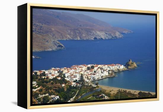 Hora, Andros Island, Cyclades, Greek Islands, Greece, Europe-Tuul-Framed Premier Image Canvas