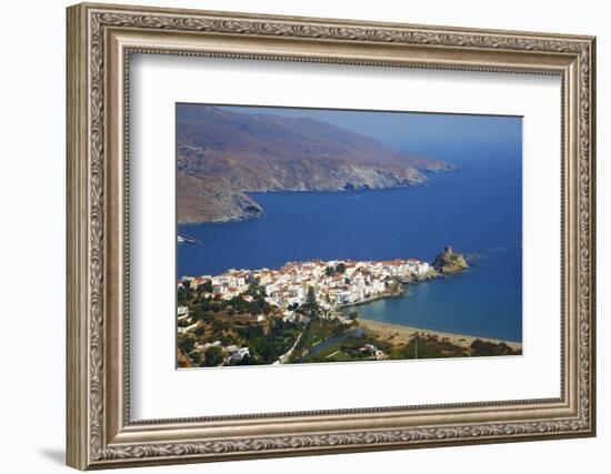 Hora, Andros Island, Cyclades, Greek Islands, Greece, Europe-Tuul-Framed Photographic Print