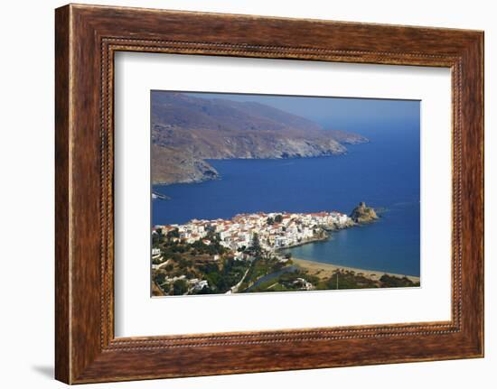 Hora, Andros Island, Cyclades, Greek Islands, Greece, Europe-Tuul-Framed Photographic Print