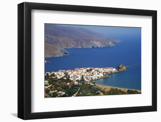 Hora, Andros Island, Cyclades, Greek Islands, Greece, Europe-Tuul-Framed Photographic Print