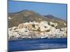 Hora (Chora) Main Town and Kastro, Naxos, Cyclades, Aegean, Greek Islands, Greece, Europe-Tuul-Mounted Photographic Print