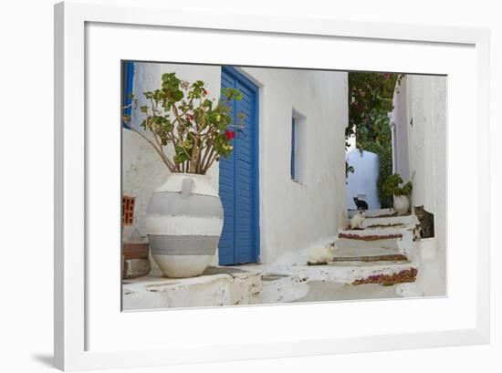 Hora, Serifos Island, Cyclades, Greek Islands, Greece, Europe-Tuul-Framed Photographic Print