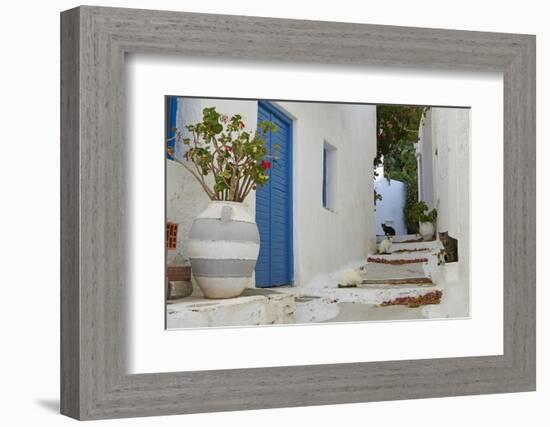 Hora, Serifos Island, Cyclades, Greek Islands, Greece, Europe-Tuul-Framed Photographic Print