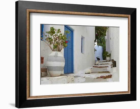 Hora, Serifos Island, Cyclades, Greek Islands, Greece, Europe-Tuul-Framed Photographic Print