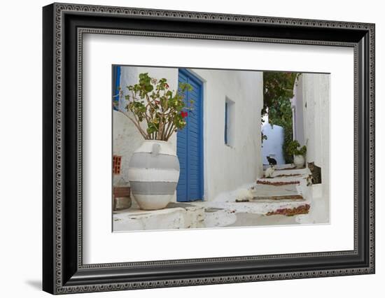 Hora, Serifos Island, Cyclades, Greek Islands, Greece, Europe-Tuul-Framed Photographic Print