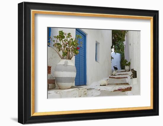 Hora, Serifos Island, Cyclades, Greek Islands, Greece, Europe-Tuul-Framed Photographic Print