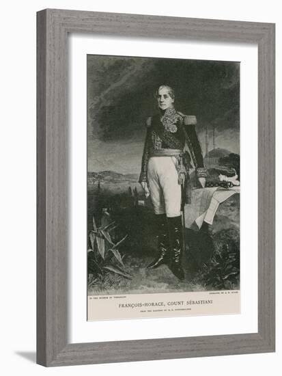 Horace Francois Bastien Sebastiani De La Porta-Franz Xaver Winterhalter-Framed Giclee Print