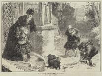 The First Snowball-Horace Petherick-Giclee Print